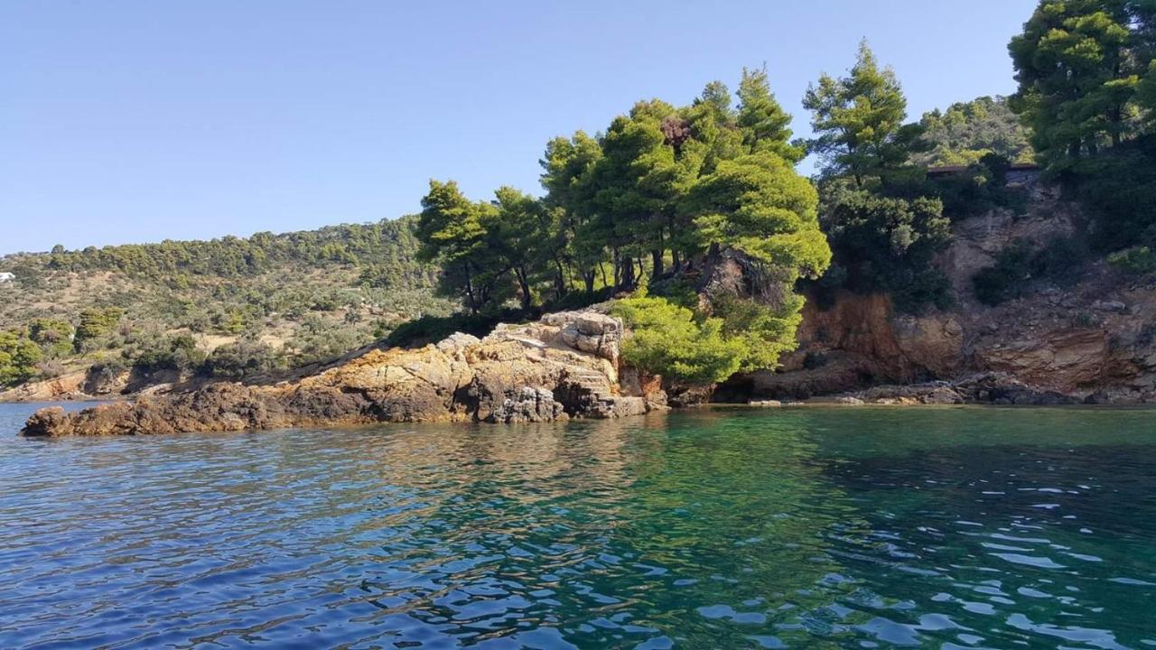 Chelidonia Villa Steni Vala Alonissos Exteriör bild